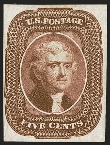 Sale 1244, Lot 51, 1851-56 Issue (Scott 5-17)