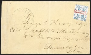 Sale 1244, Lot 530, Confederate States, Postmasters' Provisionals