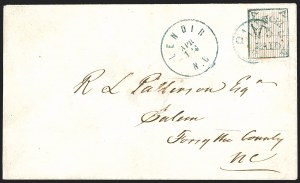 Sale 1244, Lot 532, Confederate States, Postmasters' Provisionals