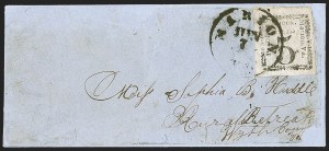 Sale 1244, Lot 537, Confederate States, Postmasters' Provisionals