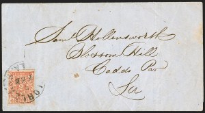 Sale 1244, Lot 544, Confederate States, Postmasters' Provisionals