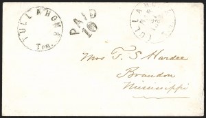 Sale 1244, Lot 550, Confederate States, Postmasters' Provisionals