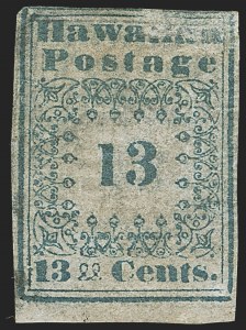 Sale 1244, Lot 571, Hawaii, including Missionary Stamps