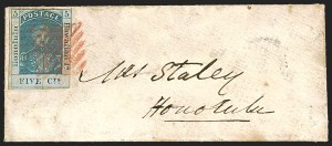 Sale 1244, Lot 580, Hawaii, including Missionary Stamps