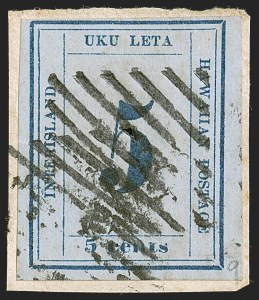 Sale 1244, Lot 588, Hawaii, including Missionary Stamps