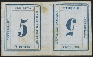 Sale 1244, Lot 589, Hawaii, including Missionary Stamps