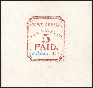 Sale 1244, Lot 7, Postmasters' Provisionals