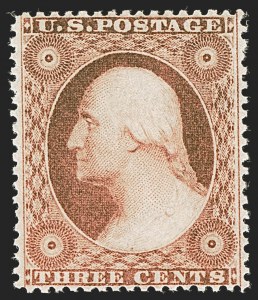 Sale Number 1244, Lot Number 72, 1857-60 Issue (Scott 18-39)