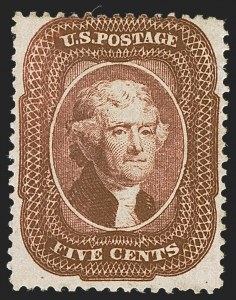 Sale 1244, Lot 74, 1857-60 Issue (Scott 18-39)