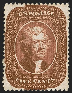 Sale 1244, Lot 75, 1857-60 Issue (Scott 18-39)