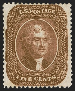 Sale 1244, Lot 78, 1857-60 Issue (Scott 18-39)