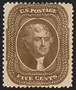 Sale 1244, Lot 80, 1857-60 Issue (Scott 18-39)