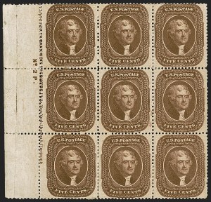 Sale 1244, Lot 81, 1857-60 Issue (Scott 18-39)