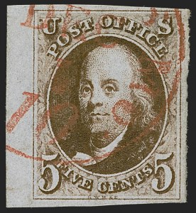 Sale 1245, Lot 1021, 1847 Issue (Scott 1-2)