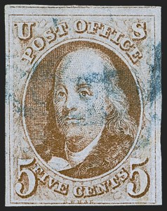 Sale 1245, Lot 1024, 1847 Issue (Scott 1-2)