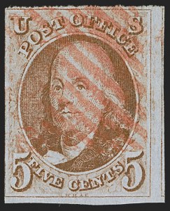 Sale 1245, Lot 1031, 1847 Issue (Scott 1-2)