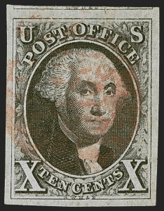 Sale 1245, Lot 1032, 1847 Issue (Scott 1-2)