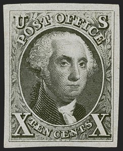 Sale 1245, Lot 1044, 1875 Reproduction of 1847 Issue (Scott 3-4)