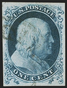 Sale 1245, Lot 1048, 1851-56 Issue (Scott 5-17)