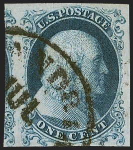 Sale 1245, Lot 1049, 1851-56 Issue (Scott 5-17)