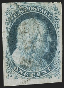 Sale 1245, Lot 1050, 1851-56 Issue (Scott 5-17)