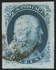 Sale 1245, Lot 1053, 1851-56 Issue (Scott 5-17)