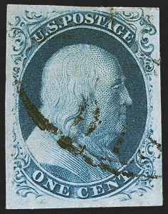 Sale 1245, Lot 1054, 1851-56 Issue (Scott 5-17)