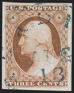 Sale Number 1245, Lot Number 1066, 1851-56 Issue (Scott 5-17)