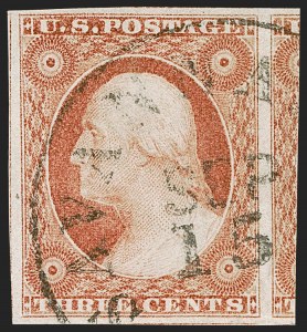 Sale 1245, Lot 1067, 1851-56 Issue (Scott 5-17)