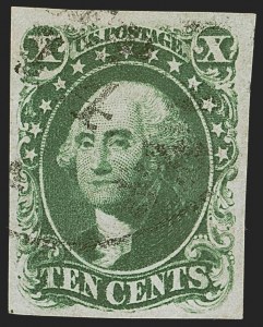 Sale 1245, Lot 1071, 1851-56 Issue (Scott 5-17)