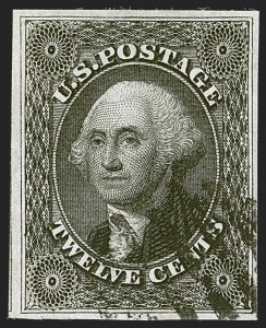Sale 1245, Lot 1081, 1851-56 Issue (Scott 5-17)