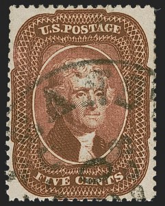 Sale 1245, Lot 1110, 1857-60 Issue (Scott 18-30A)