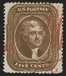 Sale 1245, Lot 1118, 1857-60 Issue (Scott 18-30A)