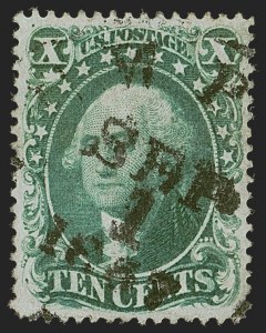 Sale 1245, Lot 1122, 1857-60 Issue, cont. (Scott 31-39)