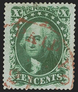 Sale 1245, Lot 1129, 1857-60 Issue, cont. (Scott 31-39)