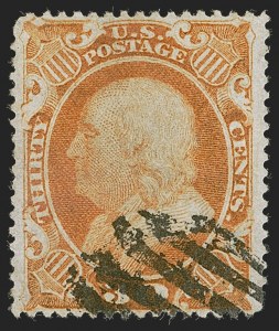 Sale 1245, Lot 1137, 1857-60 Issue, cont. (Scott 31-39)
