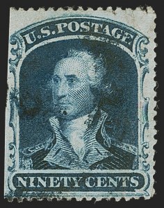 Sale 1245, Lot 1143, 1857-60 Issue, cont. (Scott 31-39)