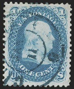 Sale Number 1245, Lot Number 1161, 1861-66 Issue (Scott 56-78)