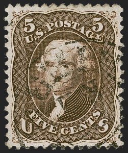 Sale 1245, Lot 1188, 1861-66 Issue (Scott 56-78)