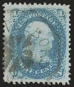 Sale 1245, Lot 1210, 1867-68 Grilled Issue (Scott 79-101)