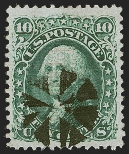 Sale 1245, Lot 1218, 1867-68 Grilled Issue (Scott 79-101)