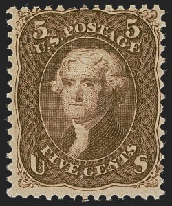 Sale 1245, Lot 1228, 1867-68 Grilled Issue (Scott 79-101)