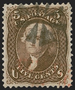 Sale 1245, Lot 1229, 1867-68 Grilled Issue (Scott 79-101)