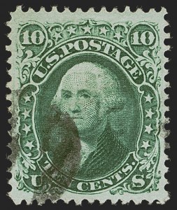 Sale 1245, Lot 1231, 1867-68 Grilled Issue (Scott 79-101)