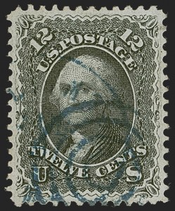 Sale 1245, Lot 1233, 1867-68 Grilled Issue (Scott 79-101)