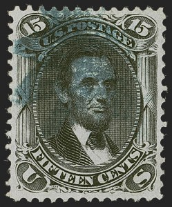 Sale 1245, Lot 1235, 1867-68 Grilled Issue (Scott 79-101)