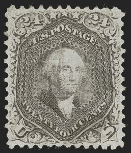 Sale 1245, Lot 1238, 1867-68 Grilled Issue (Scott 79-101)