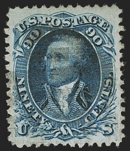 Sale Number 1245, Lot Number 1241, 1867-68 Grilled Issue (Scott 79-101)