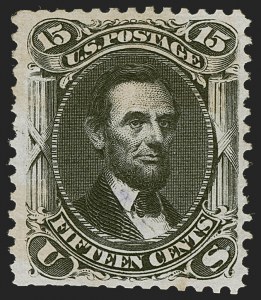 Sale 1245, Lot 1247, 1875 Re-Issue of 1861-66 Issue (Scott 102-111)