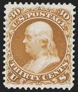 Sale 1245, Lot 1251, 1875 Re-Issue of 1861-66 Issue (Scott 102-111)